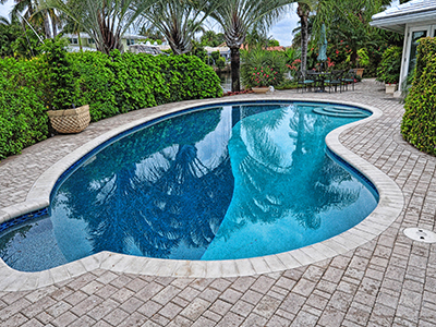 Brick Paver Pool Deck Vs Travertine