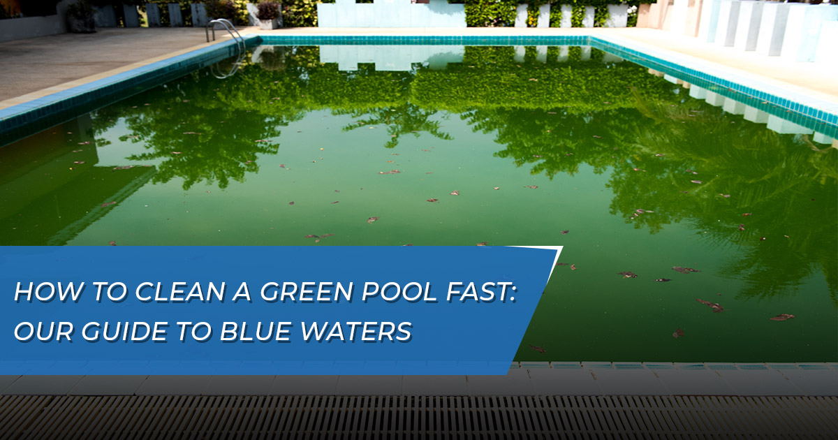 Clean a green pool fast guide