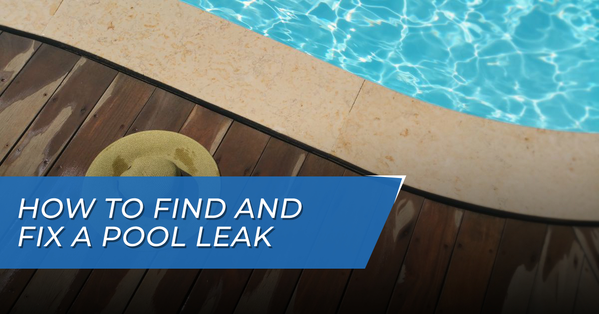How to Fix Pool Leak