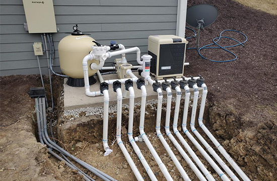 pool equipment leak repair