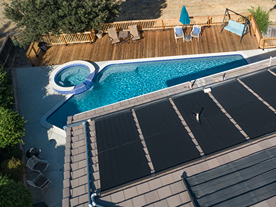 Solar Pool Heating Option